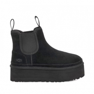 UGG Women's Neumel Platform Chelsea - Black
