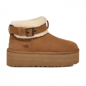 UGG Women's Ultra Mini Belted Roller - Chestnut