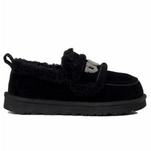 UGG Women's Classic Fat Ding Slip On Black